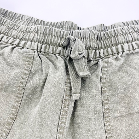 ✅ J.Crew Seaside short in linen blend Item J2325 OLIVE GREEN SIZE SMALL - Picture 5 of 9